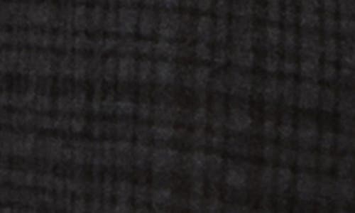 Mango Teen Plaid Cotton Blend Crop Camisole In Black