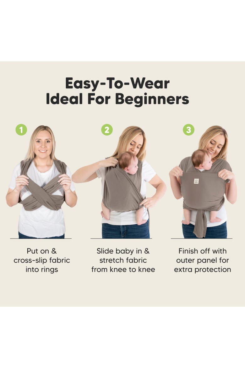 D-Lite Wrap Carrier, Alternate, color, Copper Gray