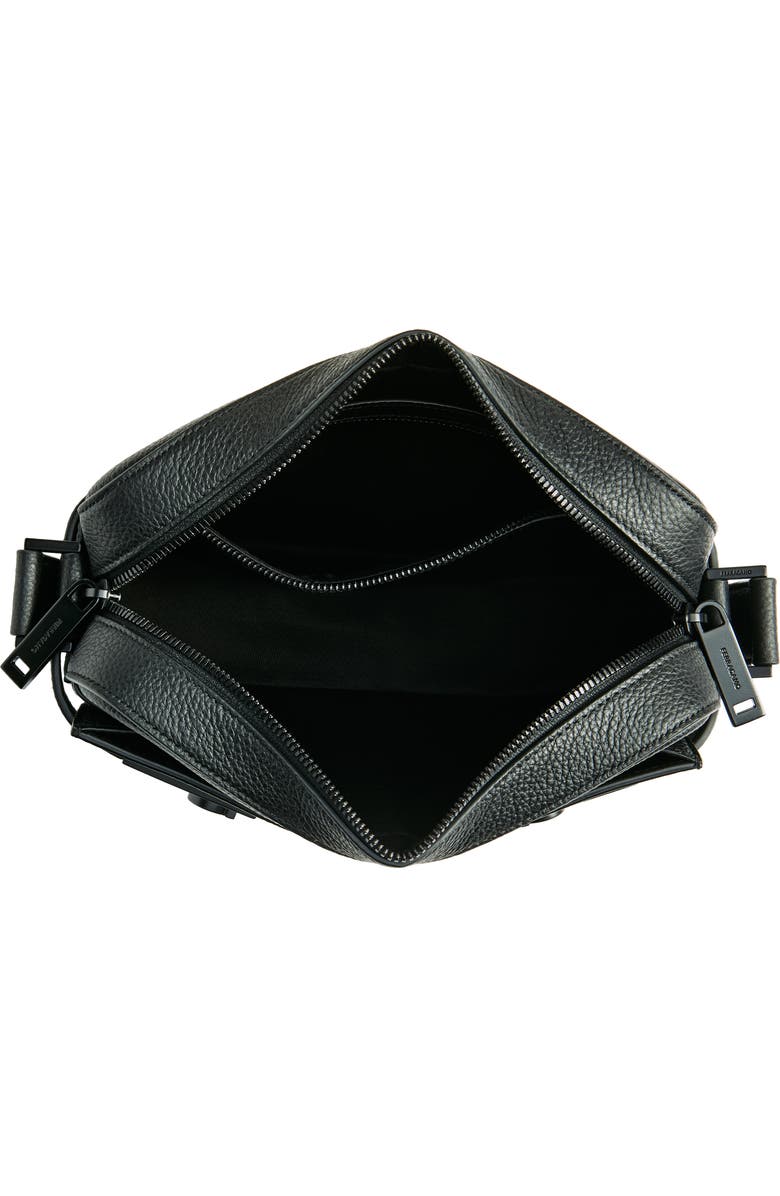 FERRAGAMO Twins Leather Crossbody Bag, Alternate, color,