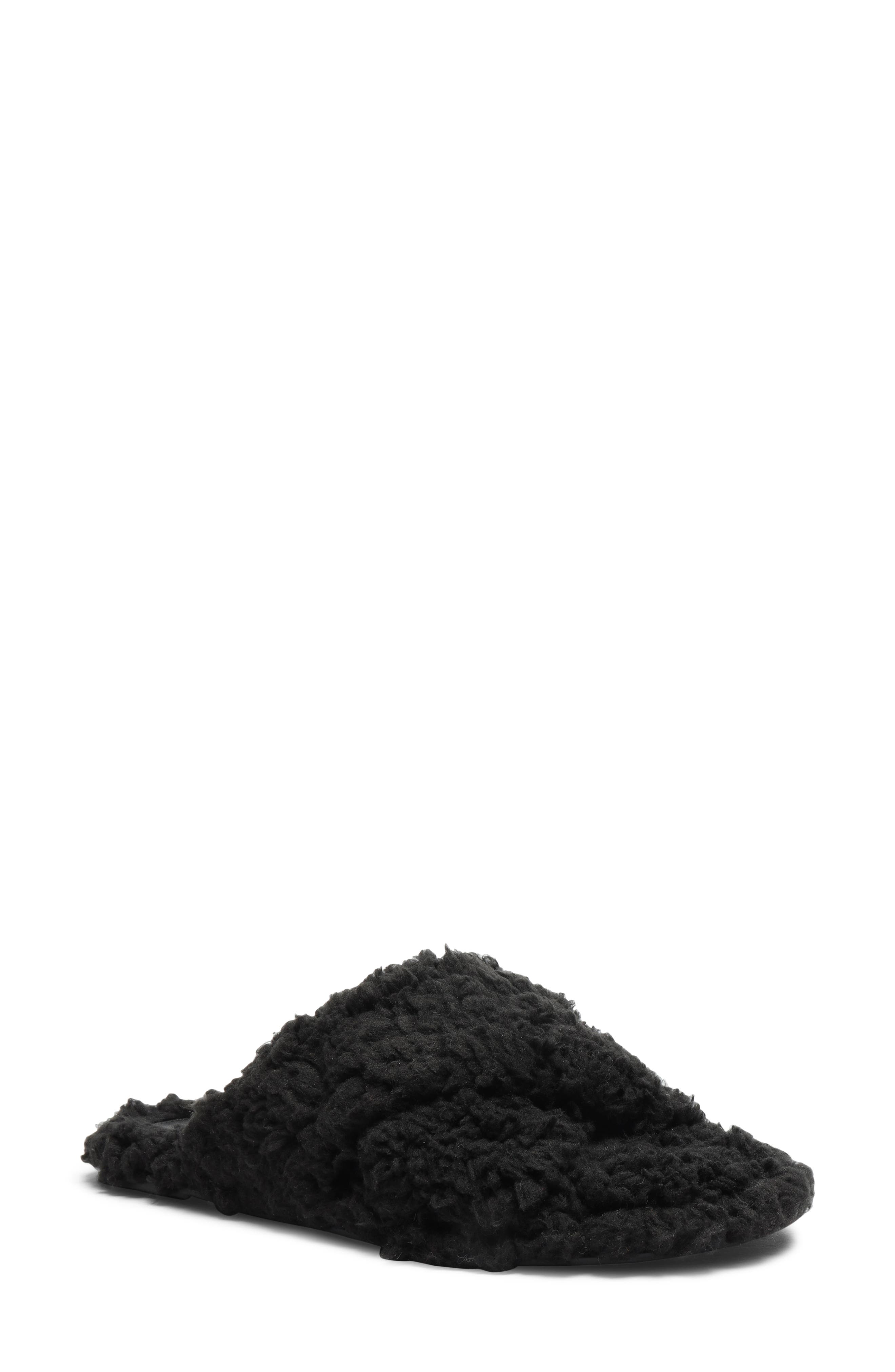 Schutz Dynora Faux Shearling Slipper, Main, color, 