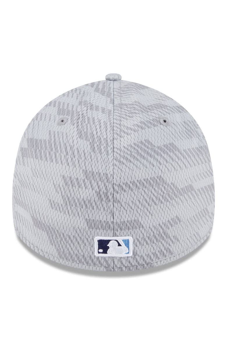 New Era Men's New Era Gray Tampa Bay Rays 2025 MLB Clubhouse 39THIRTY Flex Hat, Alternate, color, Gray