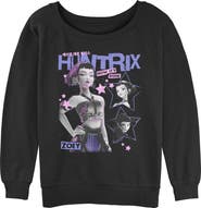 KPop Demon Hunters Junior's KPop Demon Hunters Pop Star Huntrix Zoey  Sweatshirt