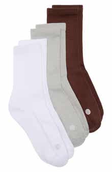 Zella 3-Pack Crew Socks