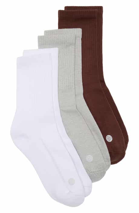 Zella 3-Pack Crew Socks