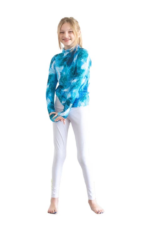 Girls' Rash Guard Swim Top - UPF 50+