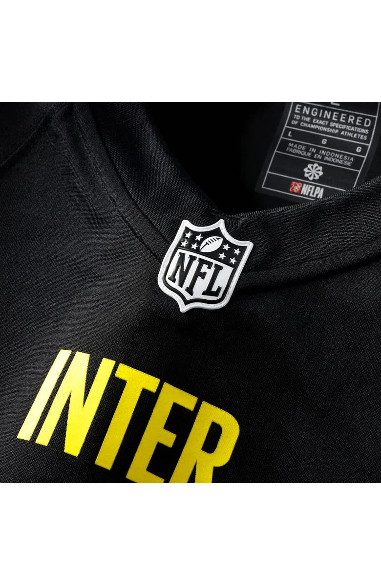 Nike Men's Nike  Black Inter Milan 2025 Soccer x NFL Game Jersey, Alternate, color, Black