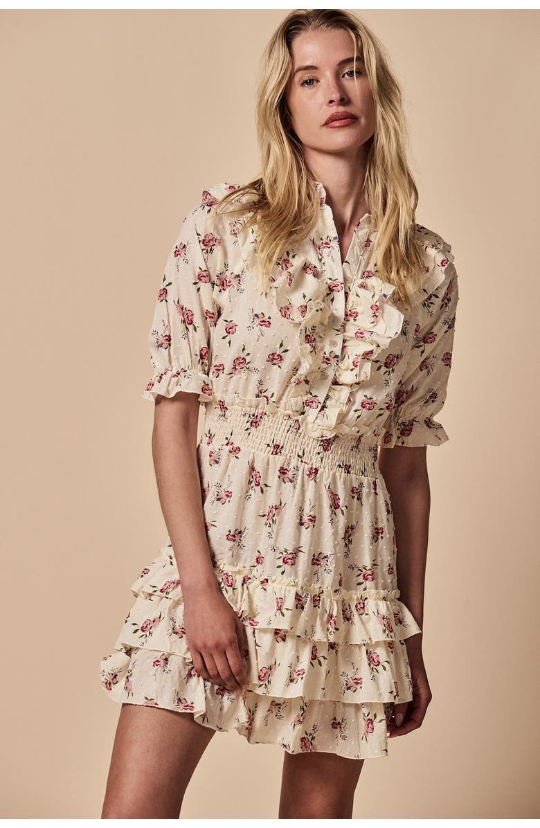 The Shirt The Jenna Dress, Main, color, Pink Floral