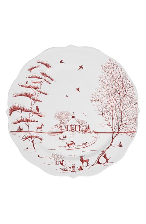 Country Estate Winter Frolic Plate