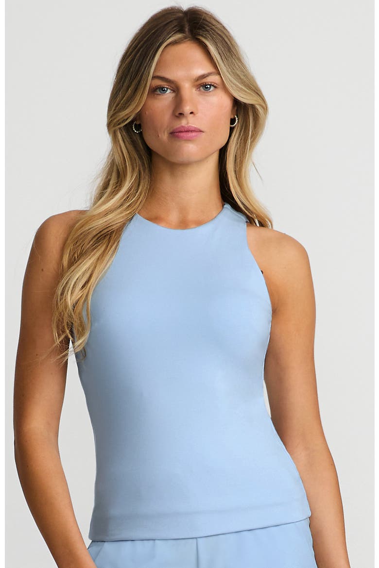 Slender Tank Top, Main, color, Soft Blue Haze
