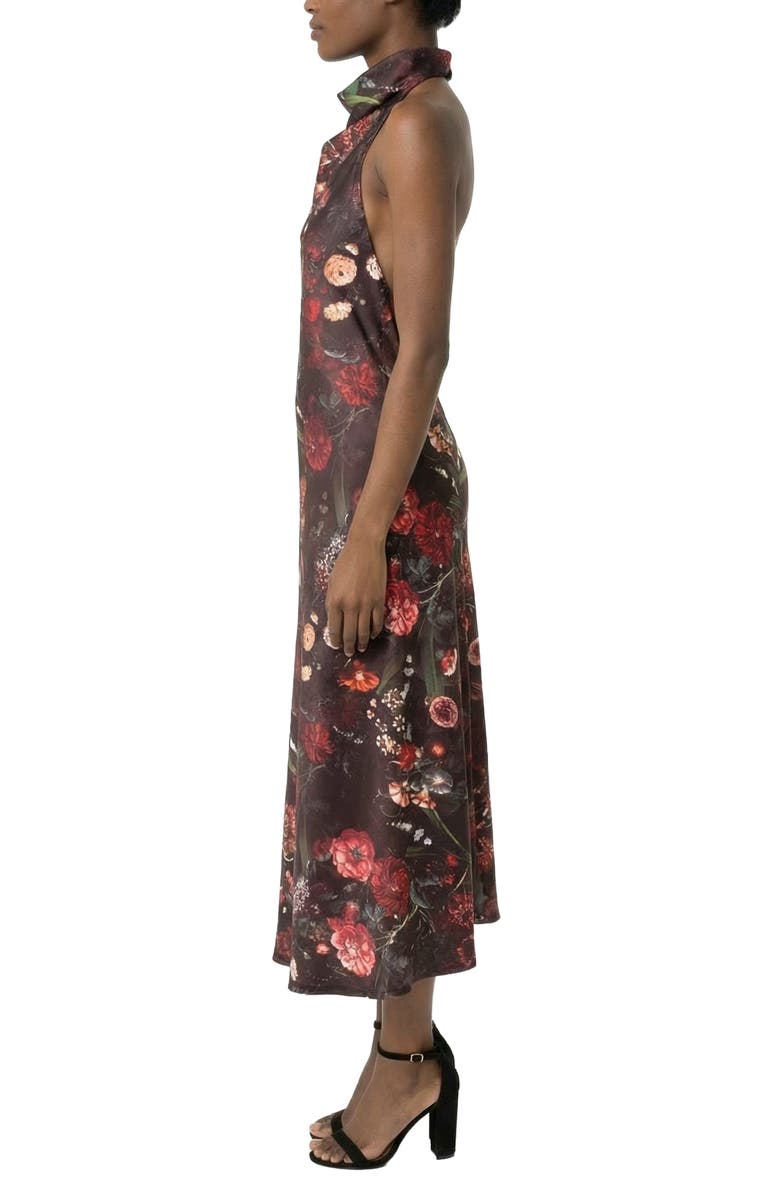 AREA STARS Jersey Halter Dress, Alternate, color, 