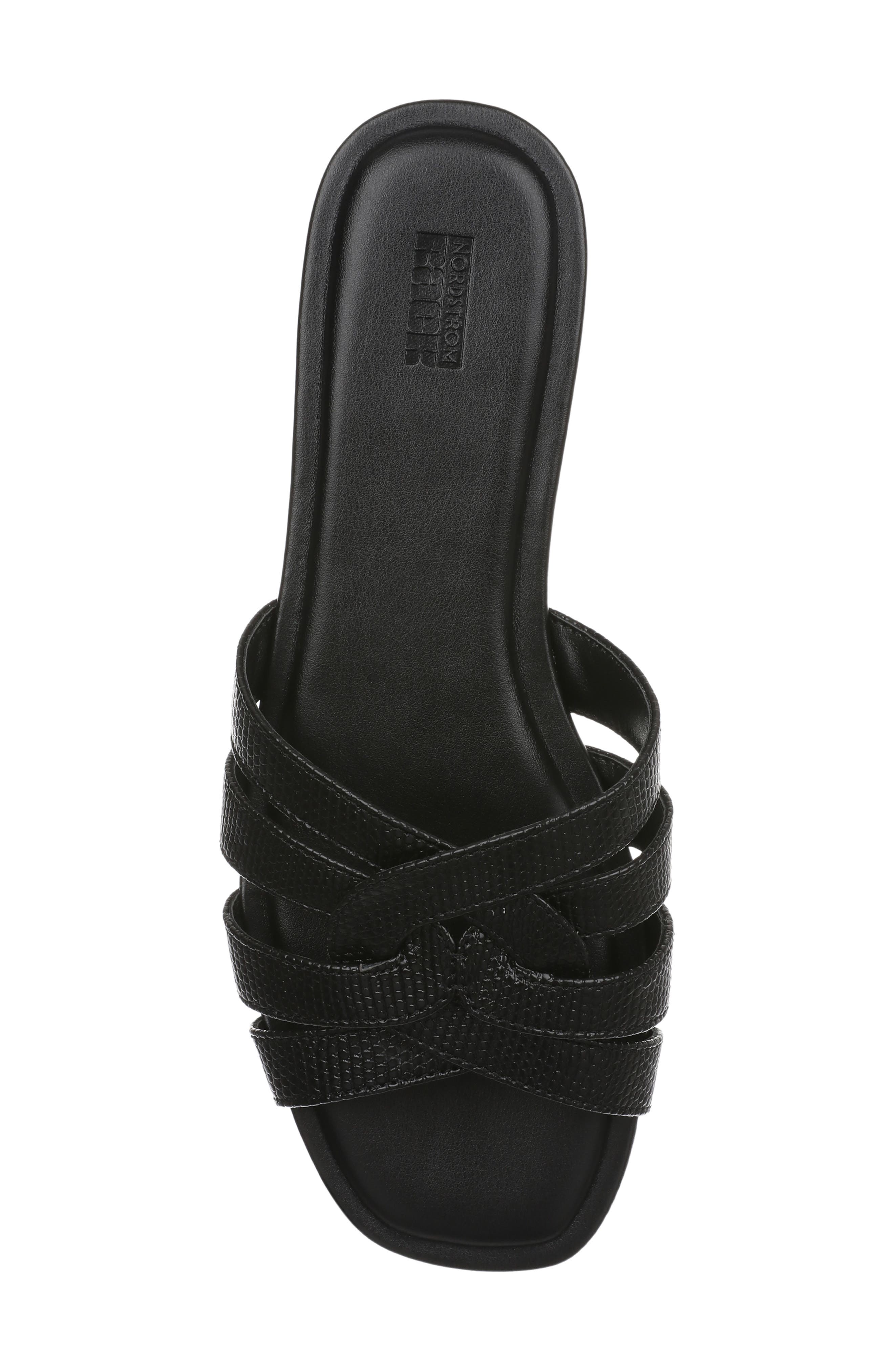 NORDSTROM RACK Camille Sandal, Alternate, color, Black