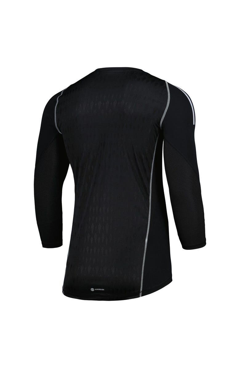 adidas Men's adidas Black Atlanta United FC 2023 Goalkeeper Long Sleeve Replica Jersey, Alternate, color, Black