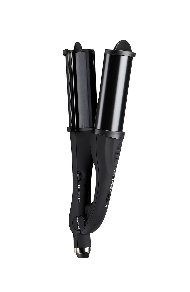NUME Pentacle 2-In-1 Curling Wand And Deep Waver, Alternate, color, Black