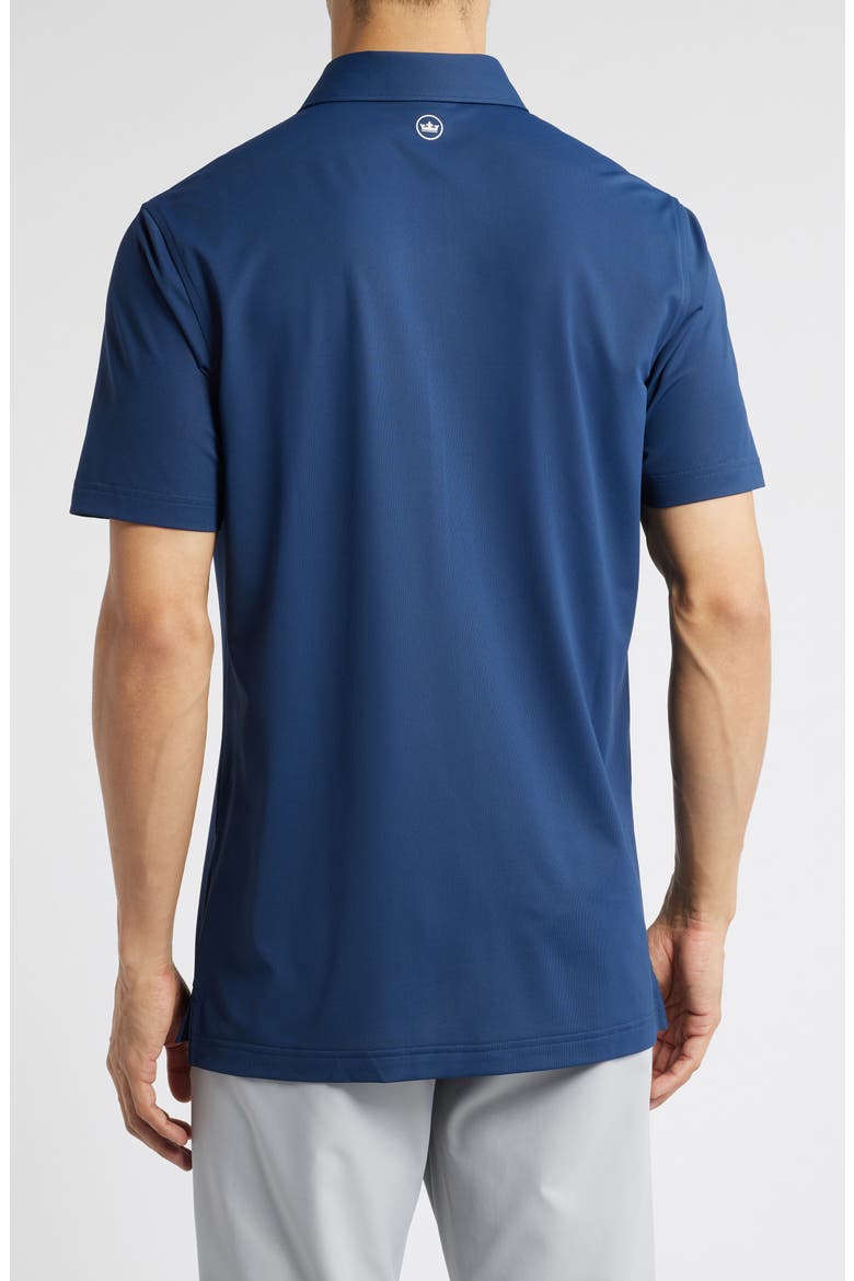 Soul Solid Performance Mesh Golf Polo, Alternate, color, NAVY