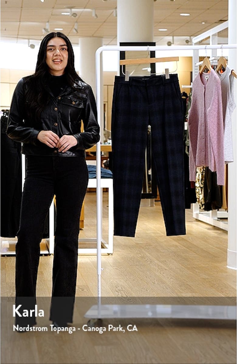 Kelsey Tartan Plaid Trousers, sales video thumbnail