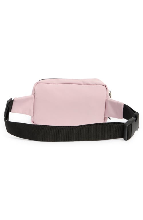 Z By Zella Double Zip Belt Bag In Purple