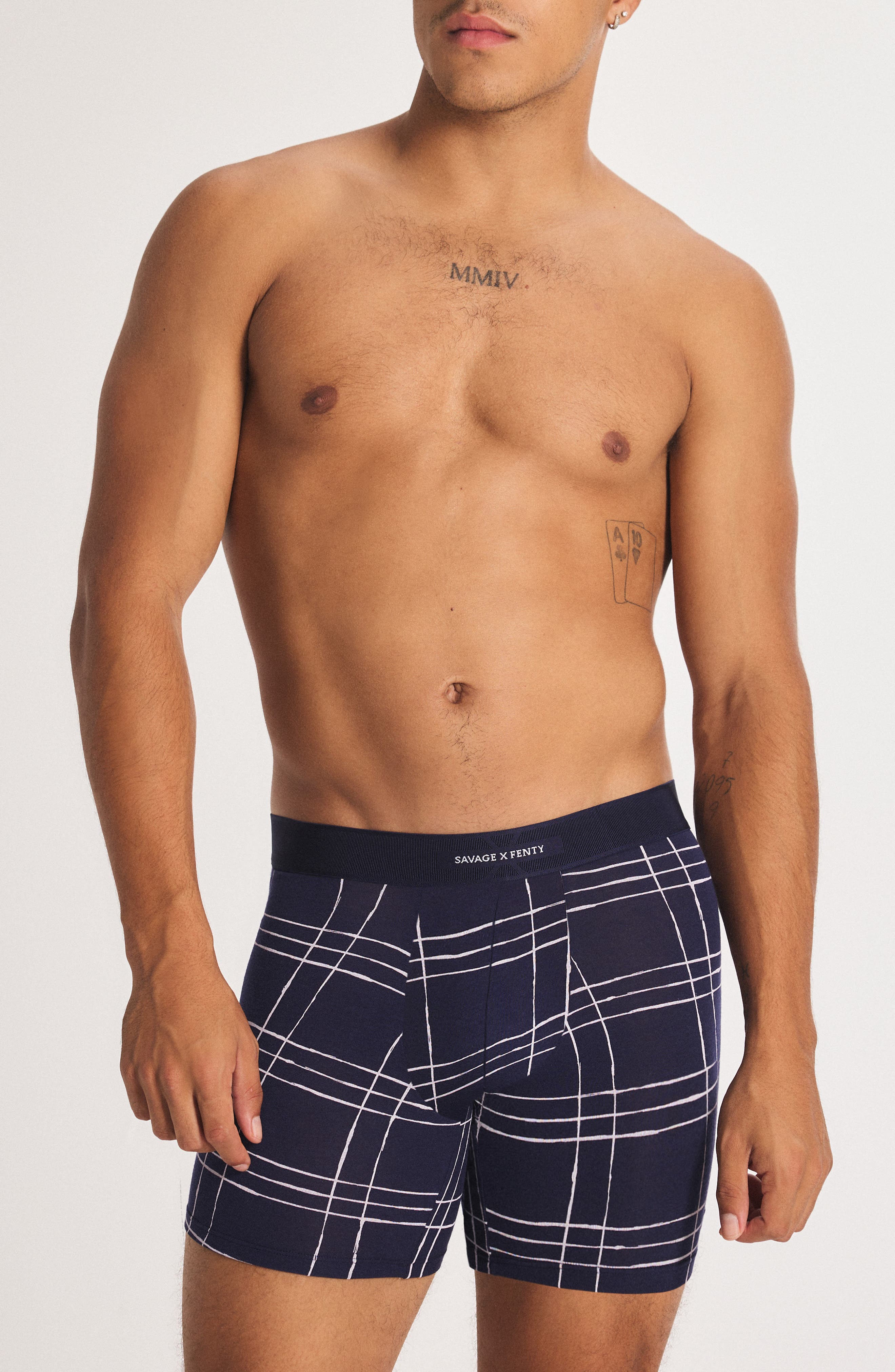 DARK AND STORMY BLUE PLAID