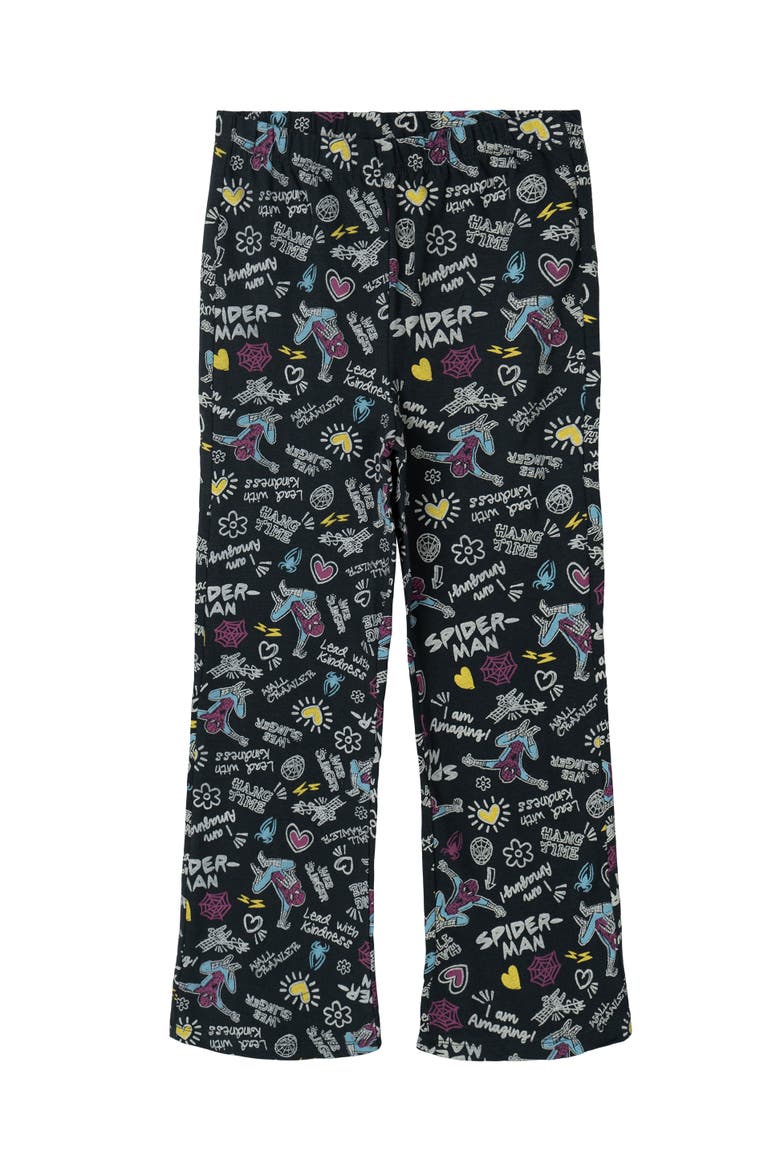 Spider-Man 2-Piece T-Shirt and Leggings Set, Alternate, color, Charcoal Spider Man