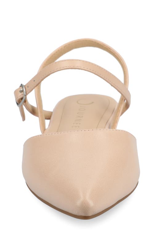 JOURNEE COLLECTION JOURNEE COLLECTION MARTINE SUPERNATURAL SHADES SLINGBACK FLAT