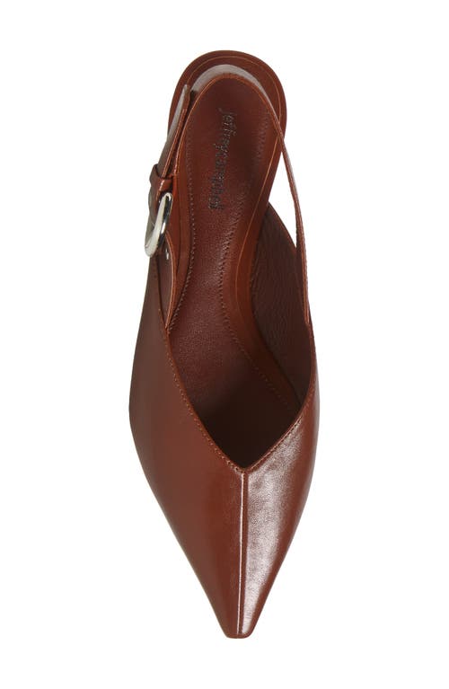 JEFFREY CAMPBELL JEFFREY CAMPBELL SCONE SLINGBACK POINTED TOE FLAT