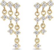 Zoë Chicco Waterfall Diamond Drop Earrings