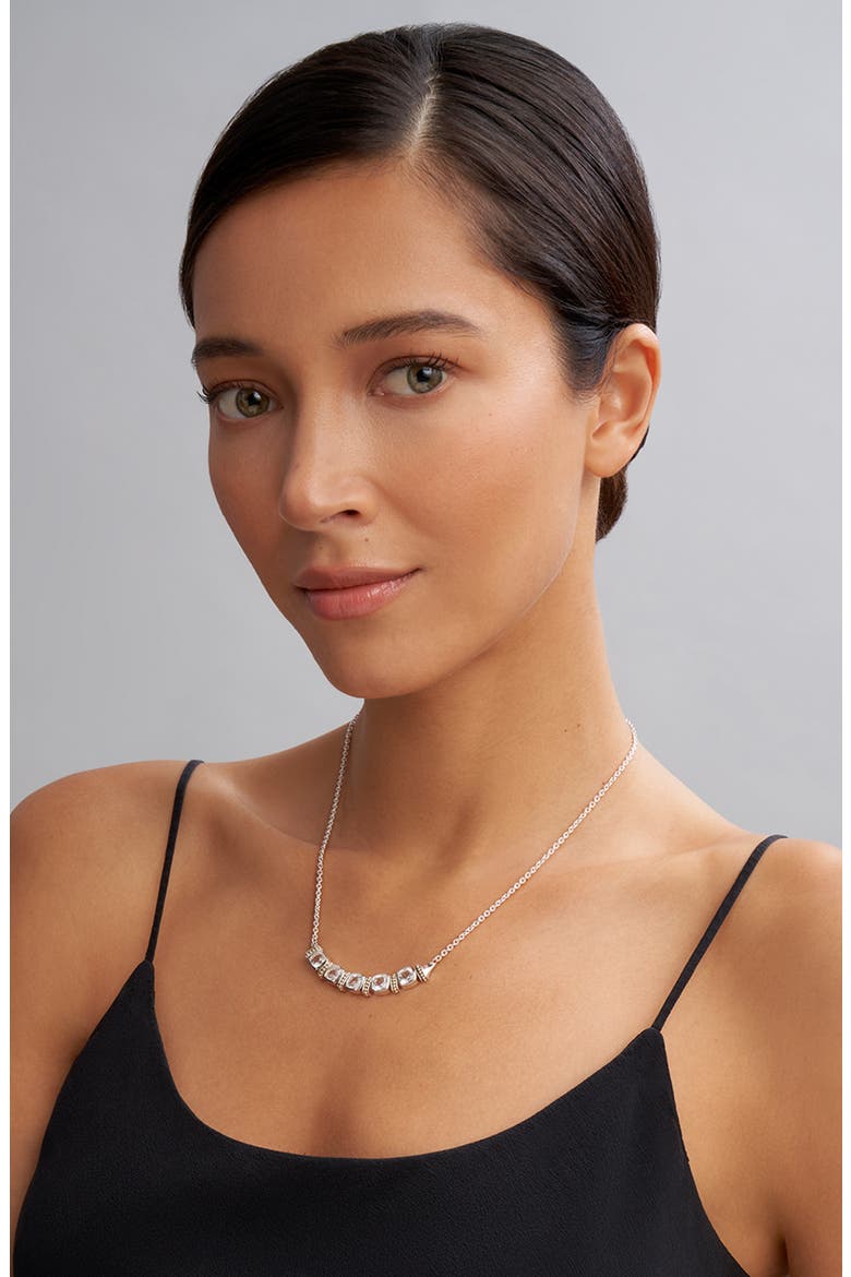 Rittenhouse White Topaz Pendant Necklace, Alternate, color, GOLD