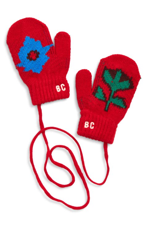 Blossom Knit Mittens