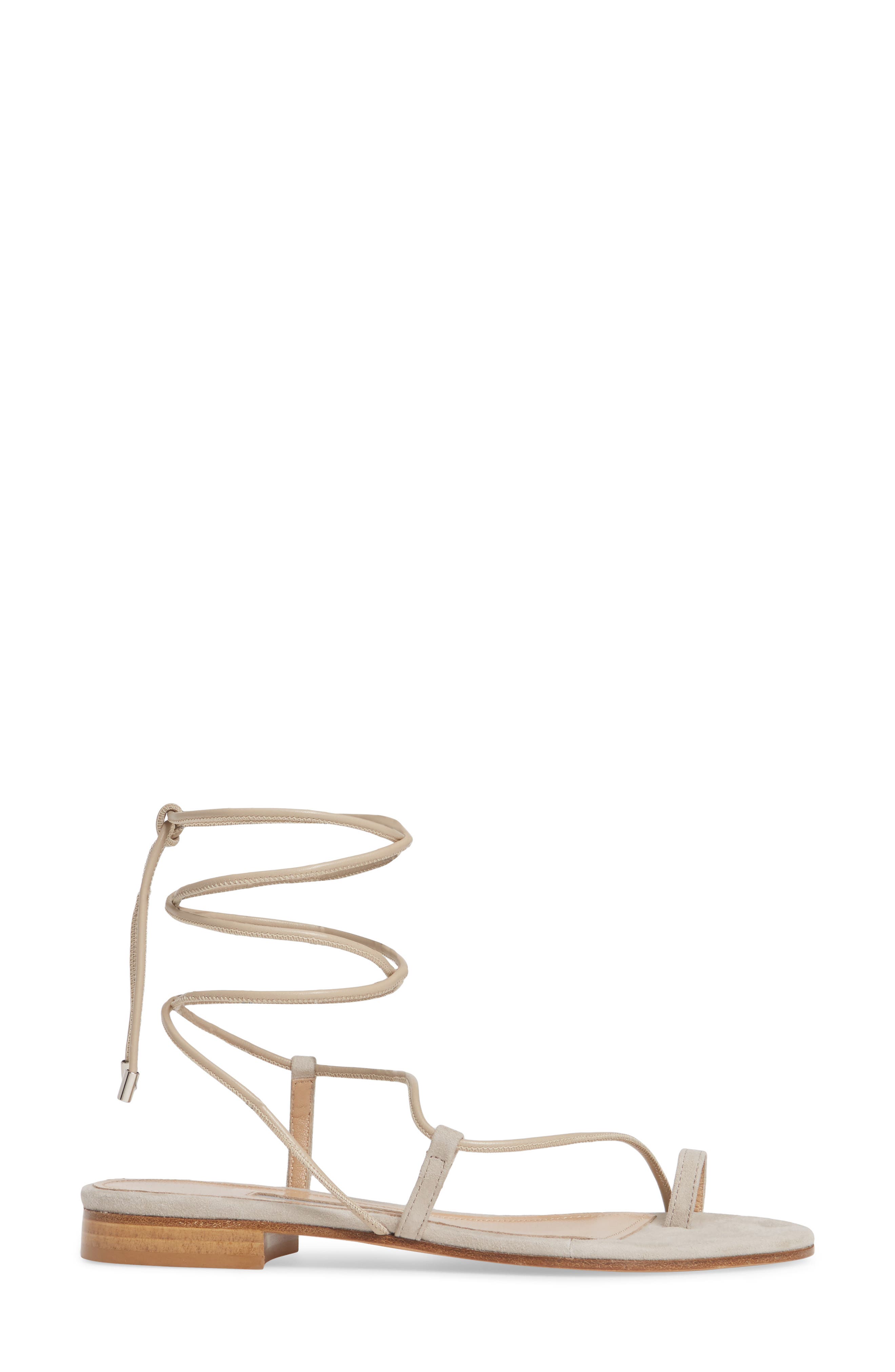 Emme Parsons Susan Ankle Tie Sandal, Alternate, color, 