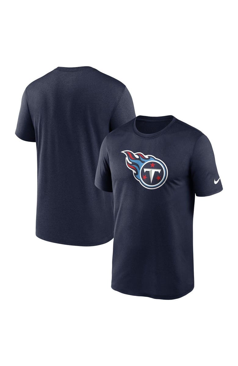 Nike Men's Nike Navy Tennessee Titans Legend Logo Performance T-Shirt, Main, color, Navy