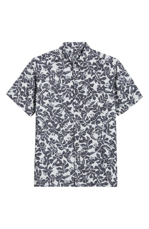 Tide Pool Short Sleeve Button-Up Shirt