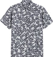 Kahala Tide Pool Short Sleeve Button-Up Shirt