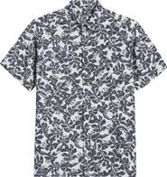 Kahala Tide Pool Short Sleeve Button-Up Shirt