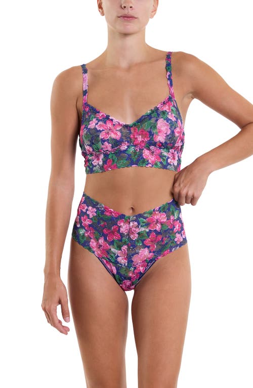 Hanky Panky Printed Lace Thong In Tis The Season