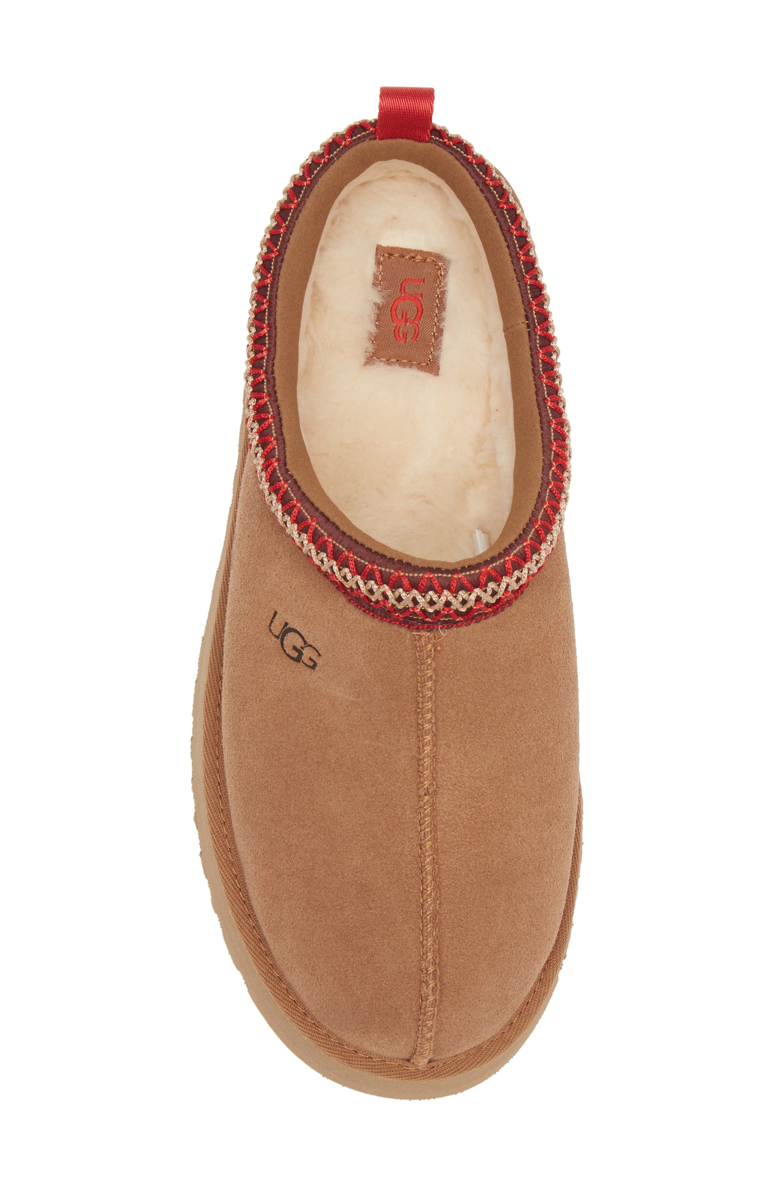 UGG<sup>®</sup> Kids' Tazz Slipper, Alternate, color, Chestnut