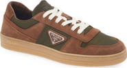 Prada Downtown Logo Low Top Sneaker