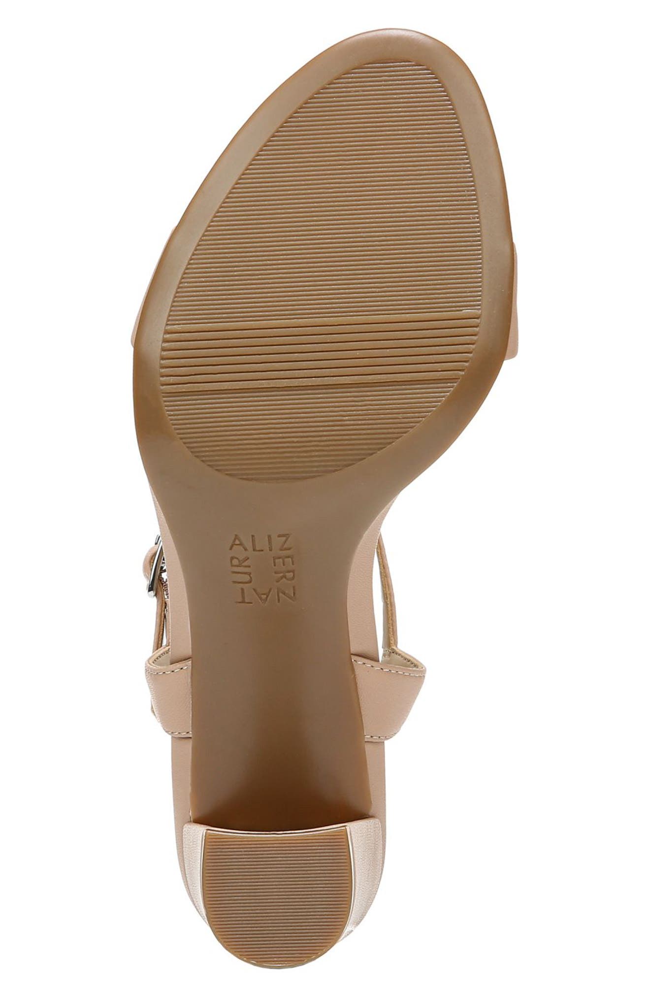 Bristol Block Heel Sandal - Wide Width Available, Alternate, color, CREME BRULEE