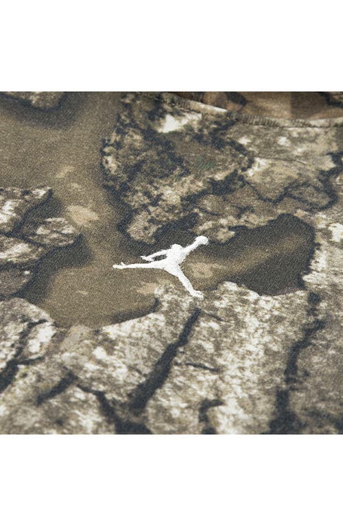 Jordan Kids' X Realtree Mj Mvp Fleece Hoodie & Joggers Set In Green