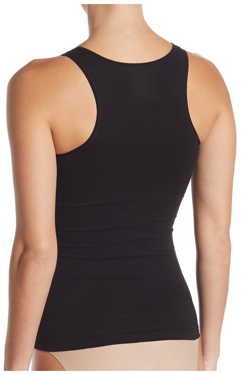 Yummie Solid V-Neck Tank, Alternate, color, 