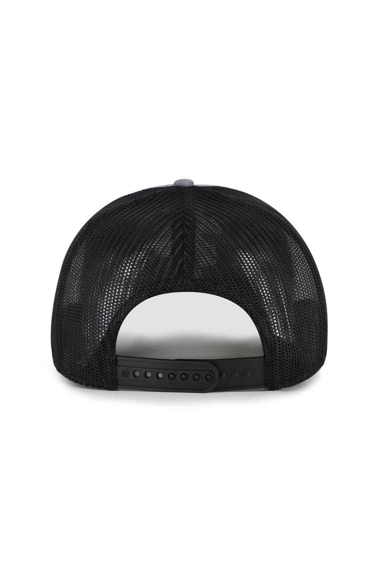 '47 Men's '47  Gray Boston Bruins Carbon Rope Trucker Adjustable Hat, Alternate, color, Gray