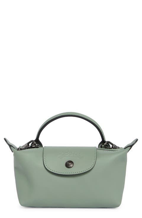 Extra Small Le Pliage Xtra Leather Clutch