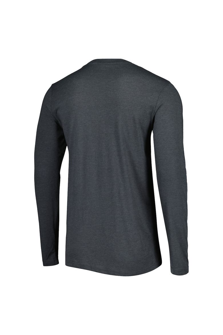 Men's Concepts Sport Cherry/Charcoal Temple Owls Meter Long Sleeve T-Shirt & Pants Sleep Set, Alternate, color, Maroon
