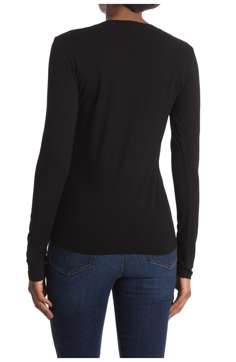 Stateside Shadow Stripe Jersey Long Sleeve Henley, Alternate, color, 