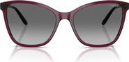 VOGUE 56mm Gradient Butterfly Sunglasses