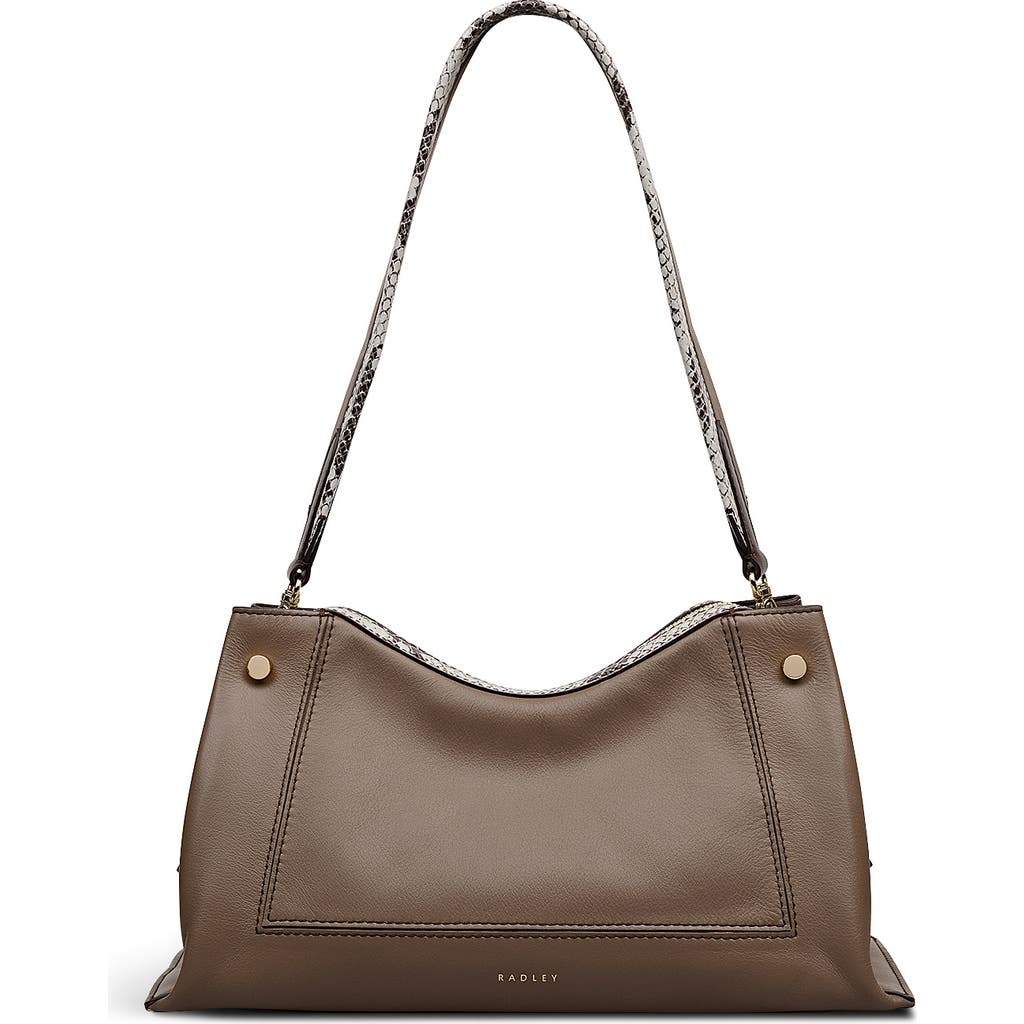 Radley Hope Gardens Medium Ziptop Shoulder Bag In Brown