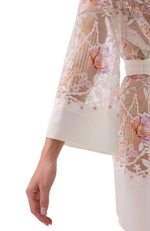 Rya Collection Dearest Sheer Robe In White