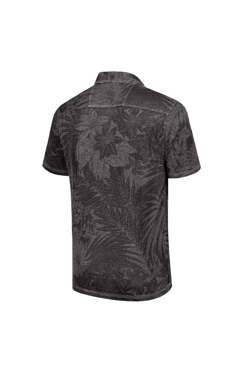 Tommy Bahama Men's Tommy Bahama  Black Texas Longhorns Sport Santiago Paradise Polo, Alternate, color, Black