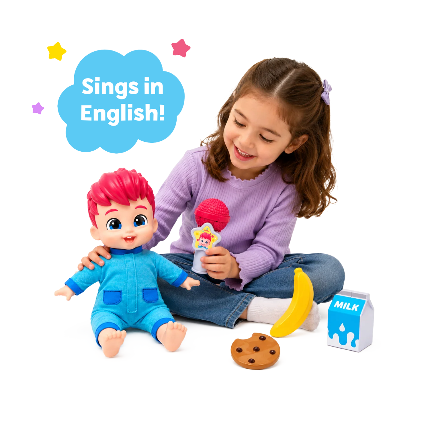 Bebefinn Singing Doll Set Interactive Musical Baby Doll with Songs and ...