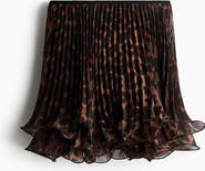 H&M Pleated Mini Skirt