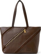AIMEE Avenue Top Zip Leather Tote