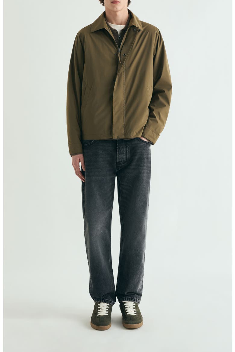 Technical Jacket With Zipper, Alternate, color, Khaki